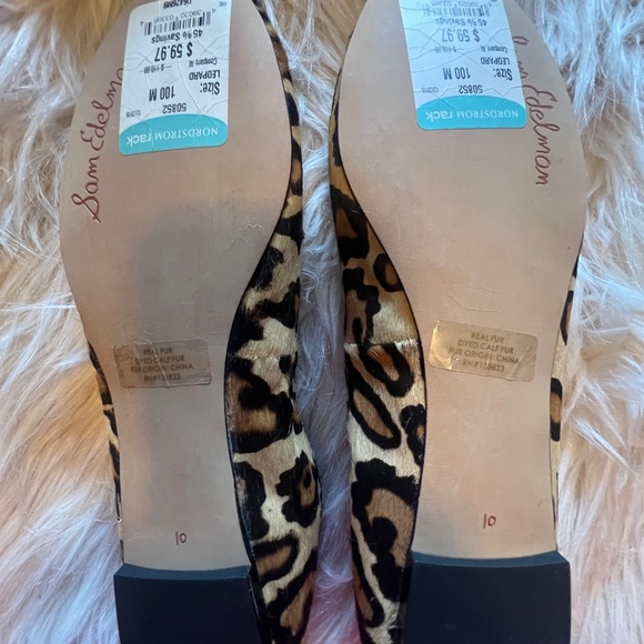NWT Sam Edelman Alaine Cheetah print flat. - Picture 2 of 3